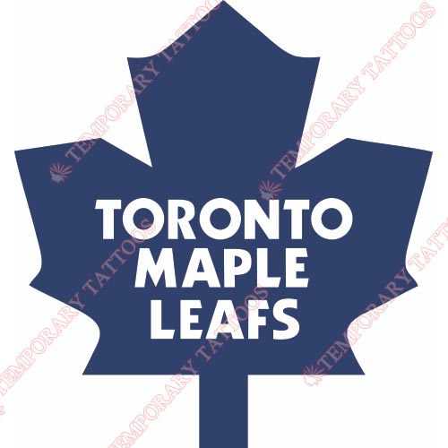Toronto Maple Leafs Customize Temporary Tattoos Stickers NO.346